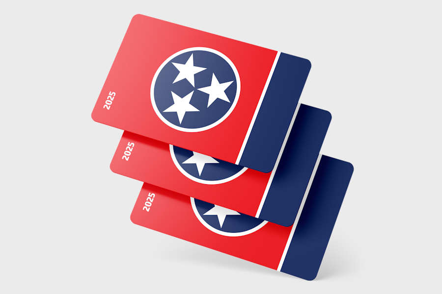 Custom Plastic and Membership Cards Credit Card size