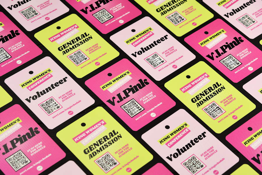 Weatherproof Custom Conference Badges