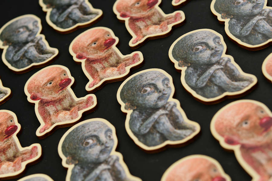 Custom Wood Souvenir magnets