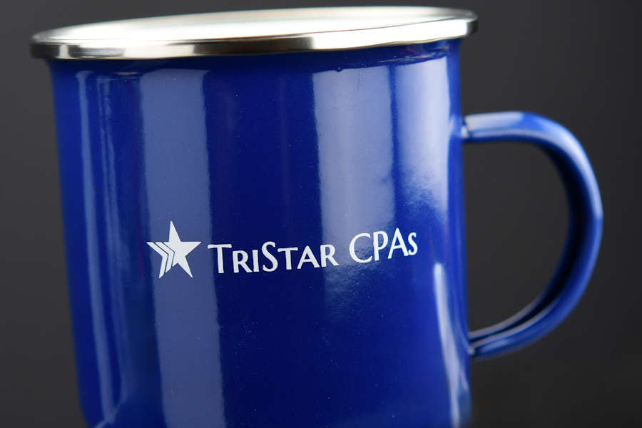 Custom Enamel Mugs with Logo