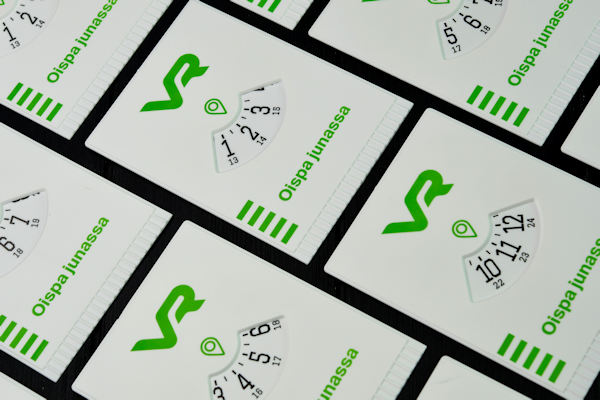 Customized parking discs