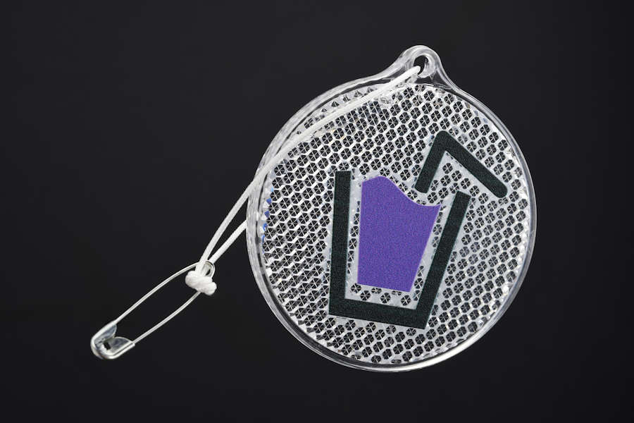 Customized personal safety reflector