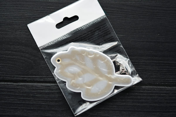 Soft safety reflector with printed logo