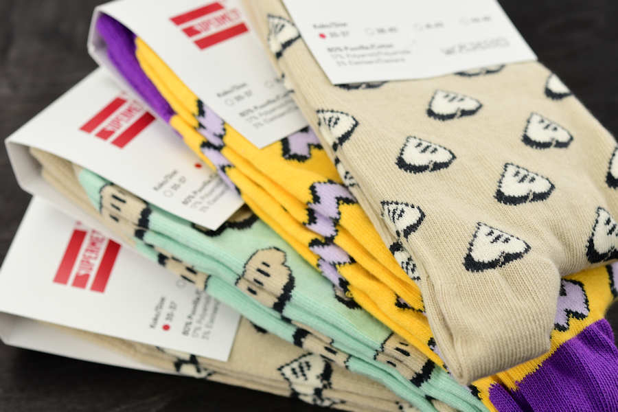 Custom Logo Socks with printed logo