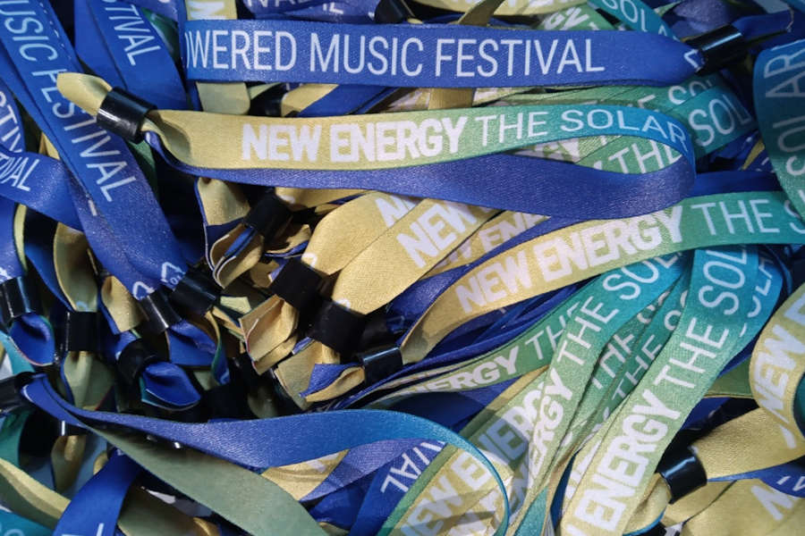 Full-Color Printed Custom Wristband from Recycled RPET