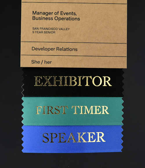 Nyckelband och eventpass