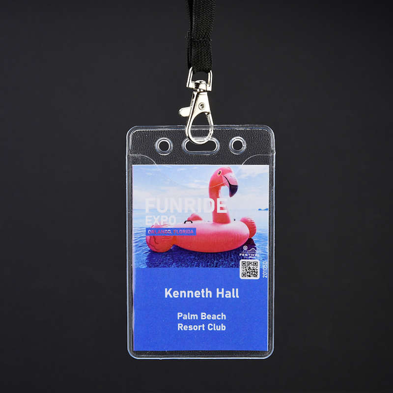 Transparent Genomskinlig Konferensbricka