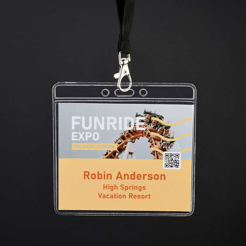 Transparent Stor konferensbricka