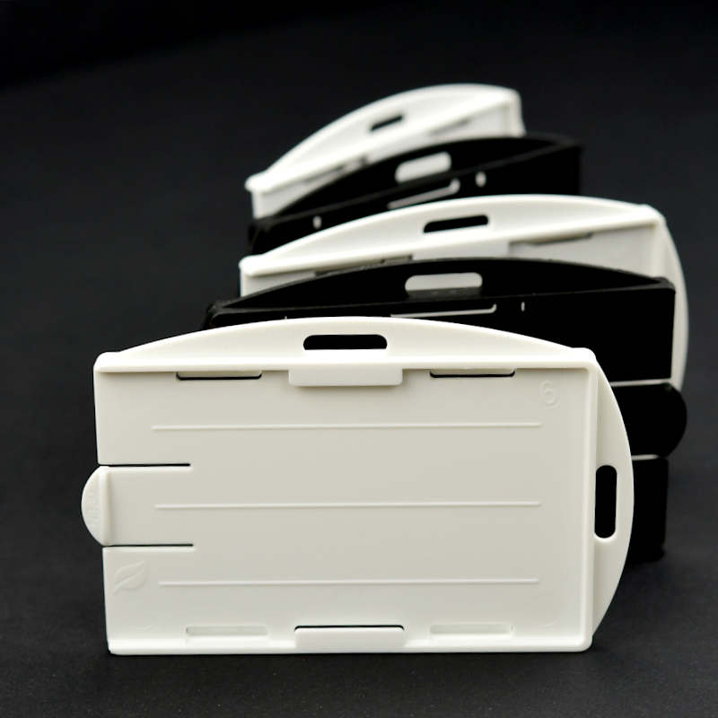 Vit Biologiskt nedbrytbar ID-kortshållare