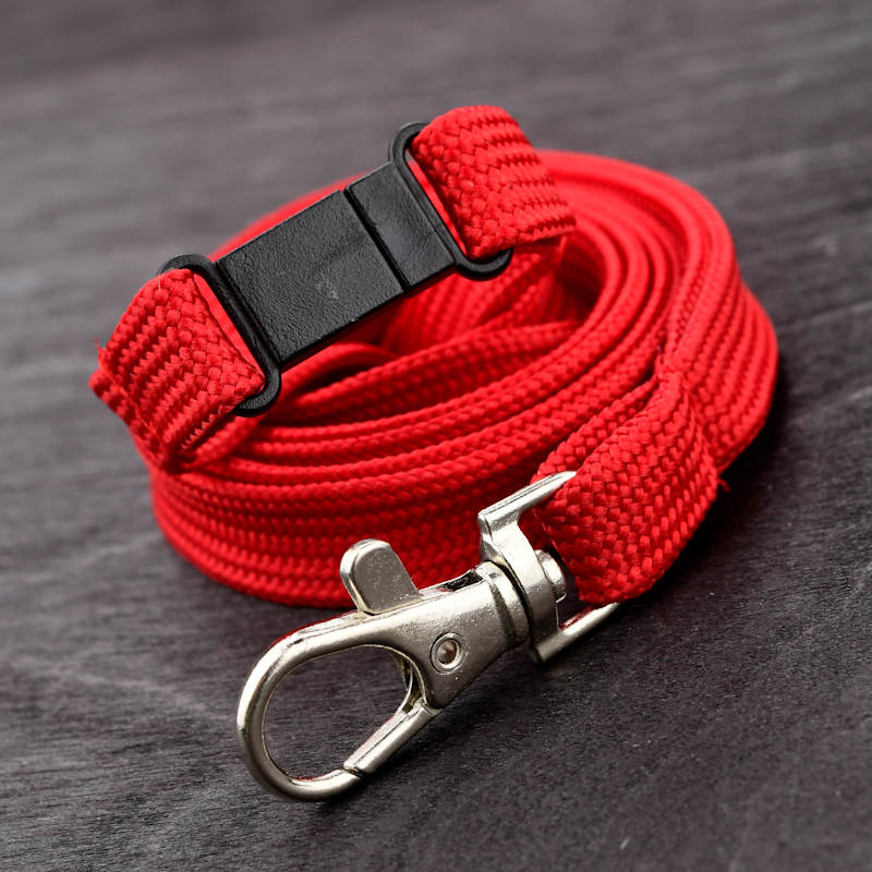 Bourgogne Classic 10 mm nyckelband med pistolhake och säkerhetsspänne