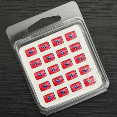 Tennessee Flaggklistermärken för namnskyltar