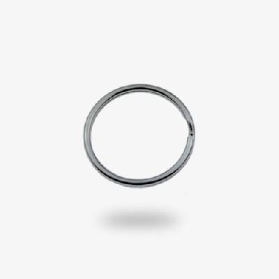 15mm Metall Nyckelring